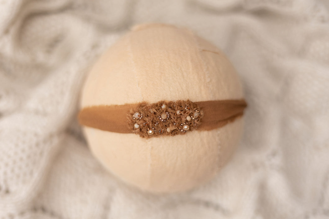 Neutral - Cafe Signature Beaded Headband II